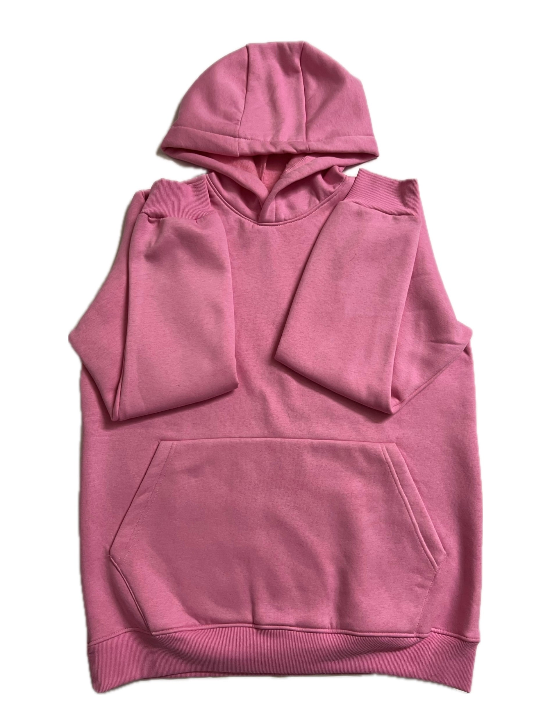 Plain pink Hoodie